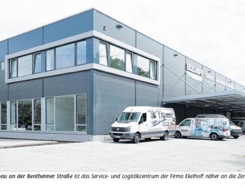 Logistikzentrum der Fa. Ekelhoff Küchen Nordhorn